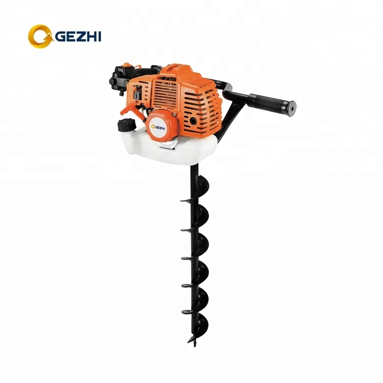 
2 stroke fuel garden powerful petrol earth auger 43cc 