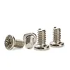 Carbon Steel Nickel Finish M1 Tiny Screw For Precise Electronics Machinery Thread Micro Fasteners