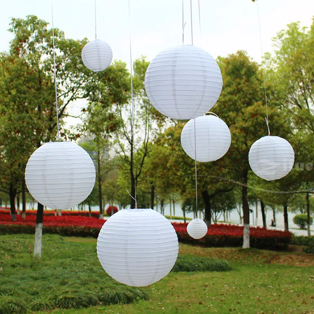 Meilun Art Crafts Outdoor Decorative White Paper Lantern For Party Buy Standing Paper Lantern