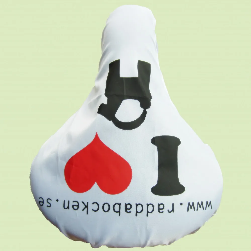 Custom Print Logo Waterproof Pvc Eva Nylon Bicycle Saddle Cover Cheap