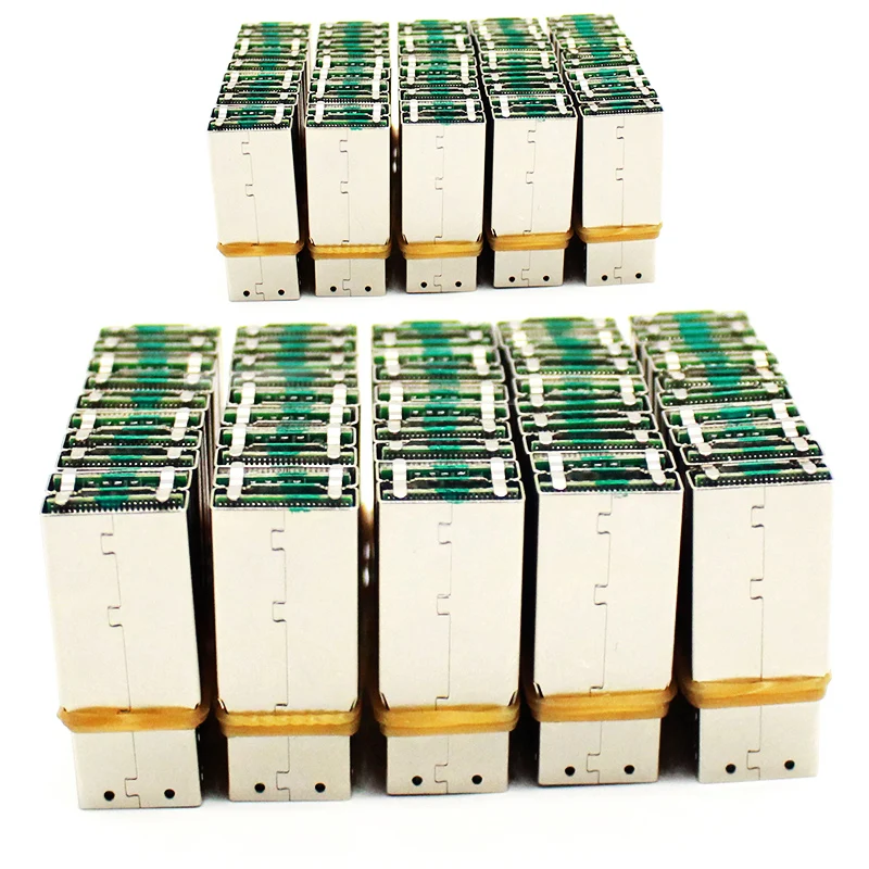 
100pcs USB Key Chips Pendrive 4GB 32GB Bare USB Flash Drive Memory Stick 