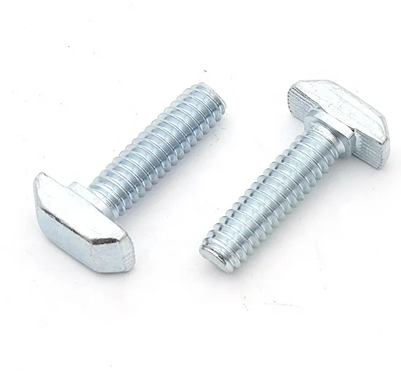 
Custom M6 M8 non standard aluminum hammer head bolt 