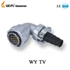 IP65 Industrial Bayonet Metal connector series WYTV Weipu connector plug