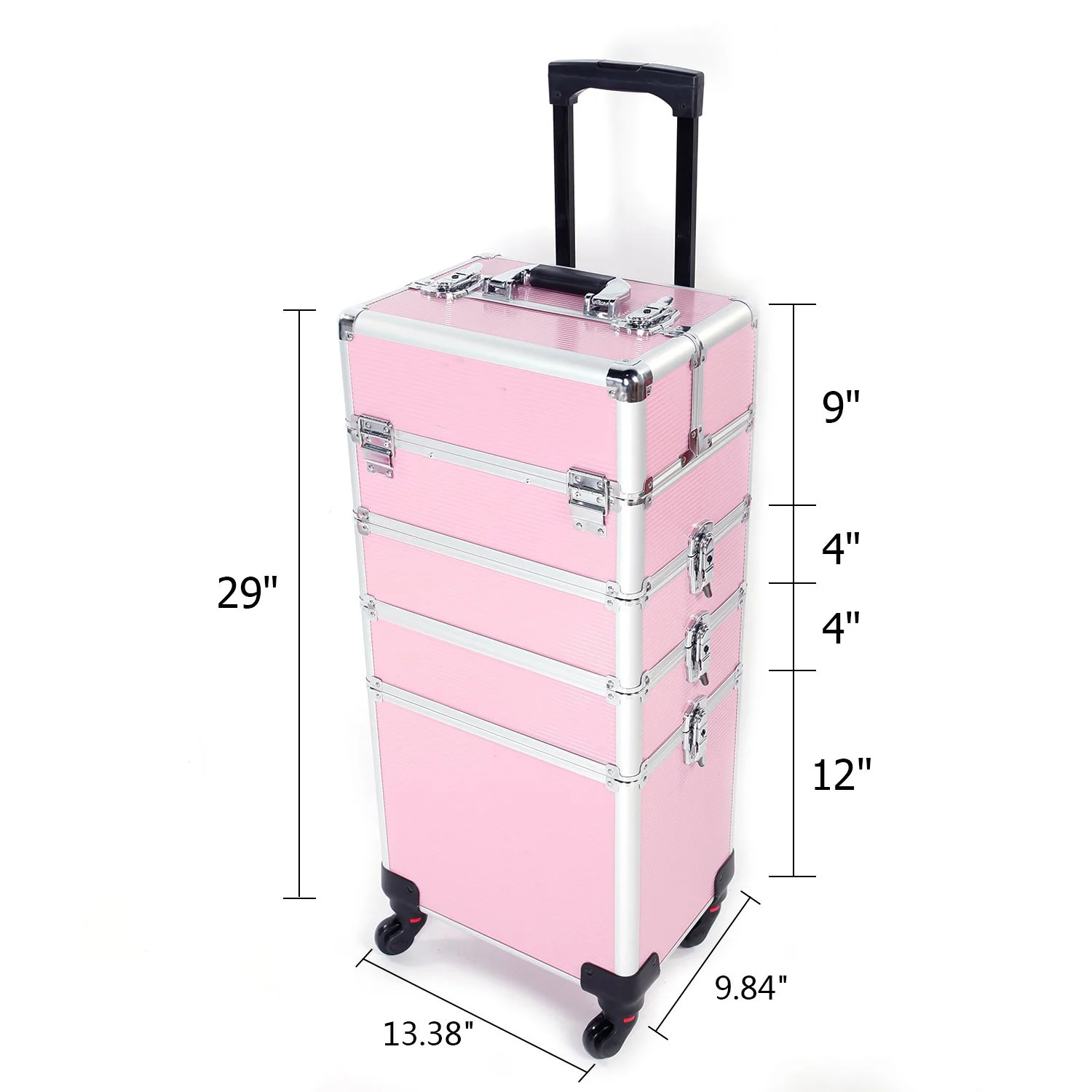 makeup studio rolling case