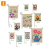 Indoor and outdoor Customized Single & Double sided Garden flag with Heat transfer printing in full colors