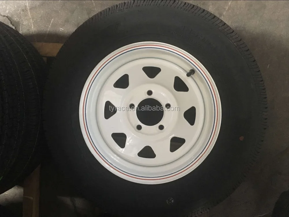 
boat trailer tires ST235/80R16 trailer rims 16X6 