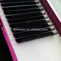 

New 0.15MM Ellipse Flat Double Tips Individual Eyelash Extension Super Light Zero Pressure Single Lash Extension