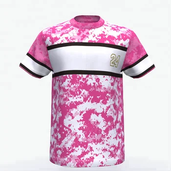 pink baseball jerseys custom