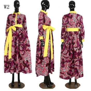 Queency Beautiful Print Party Dress Nigerian African Clothing Colors ...