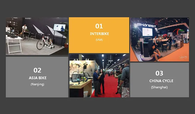 ShanRen new design multi - functions LED rechargeable bicycle battery light