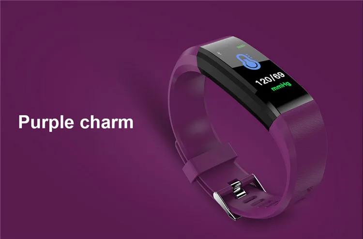 HOT Sale 115plus smartwatch Heart Rate Monitor Pedometer Fitness Tracker watch band smart bracelet 115plus