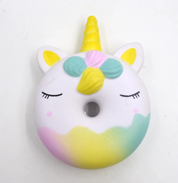 unicorn squishy donut