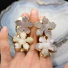 AM-YYT72 Druzy Drusy Stones Paved Rhinestones Plated Gold Rings Statement Ring