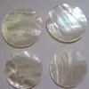 gemstone mother of pearl shell round shape white MOP round