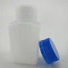 Hot selling 500ml semitransparent square PE wide mouth chemical reagent bottle bucket with childproof cap
