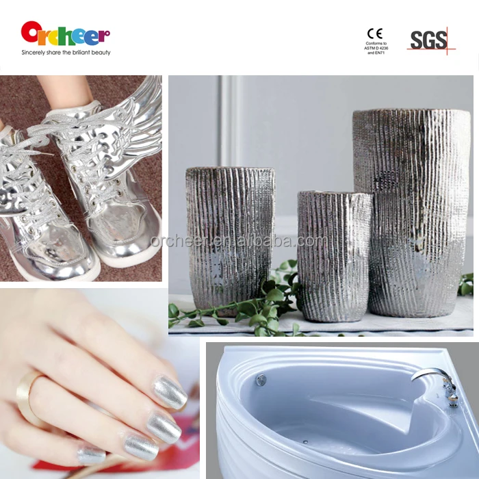 
Silver white pearl pigment for coating, Ink printing, leather, ceramic 