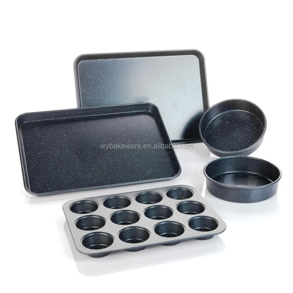 
Okay Premium bakeware Bake 5-piece Bakeware Set Nonstick cake pan Set 