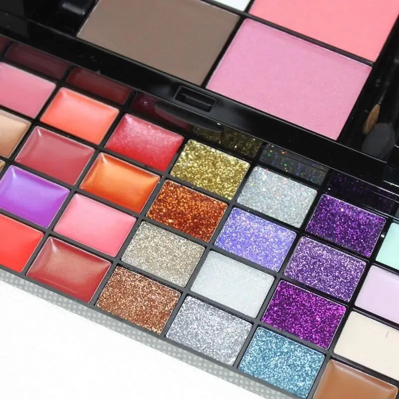 

Factory sale High Quality Colorful fashion No brand makeup 74 color private label eye shadow, Multi-colors eyeshadow palette custom