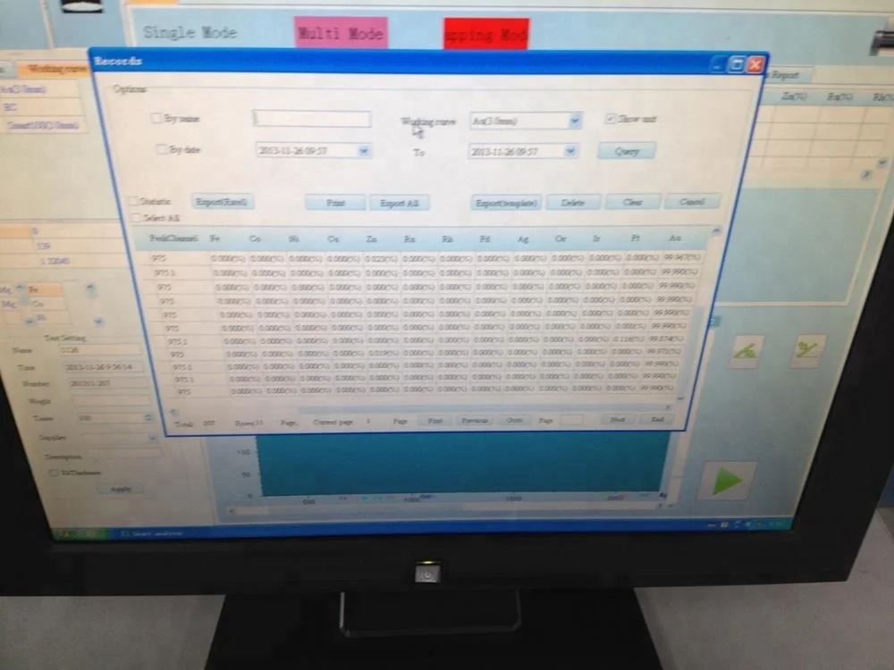 
gold testing xrf spectrometer 