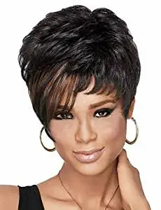 Wigs have an attractive convenience fashion European and American Fashion Hair Synthetic Wig High Temperature Wire Fashion Short wigs