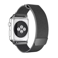 

Stainless Steel Mesh Loop with Adjustable Magnetic Closure Replacement For Apple iWatch Milanese Band