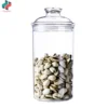 ZNK00089 Premium Quality Unbreakable Large Cookies Canister Clear Acrylic Kitchen Food Storage Jars with Airtight Lids