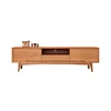 Commercial comfortable wood tv stand with drawers and shelves