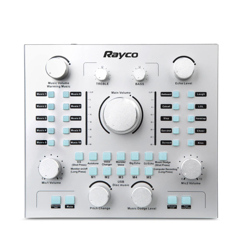 

New Design V68 External Sound Card Studio Recording For Computer Usb