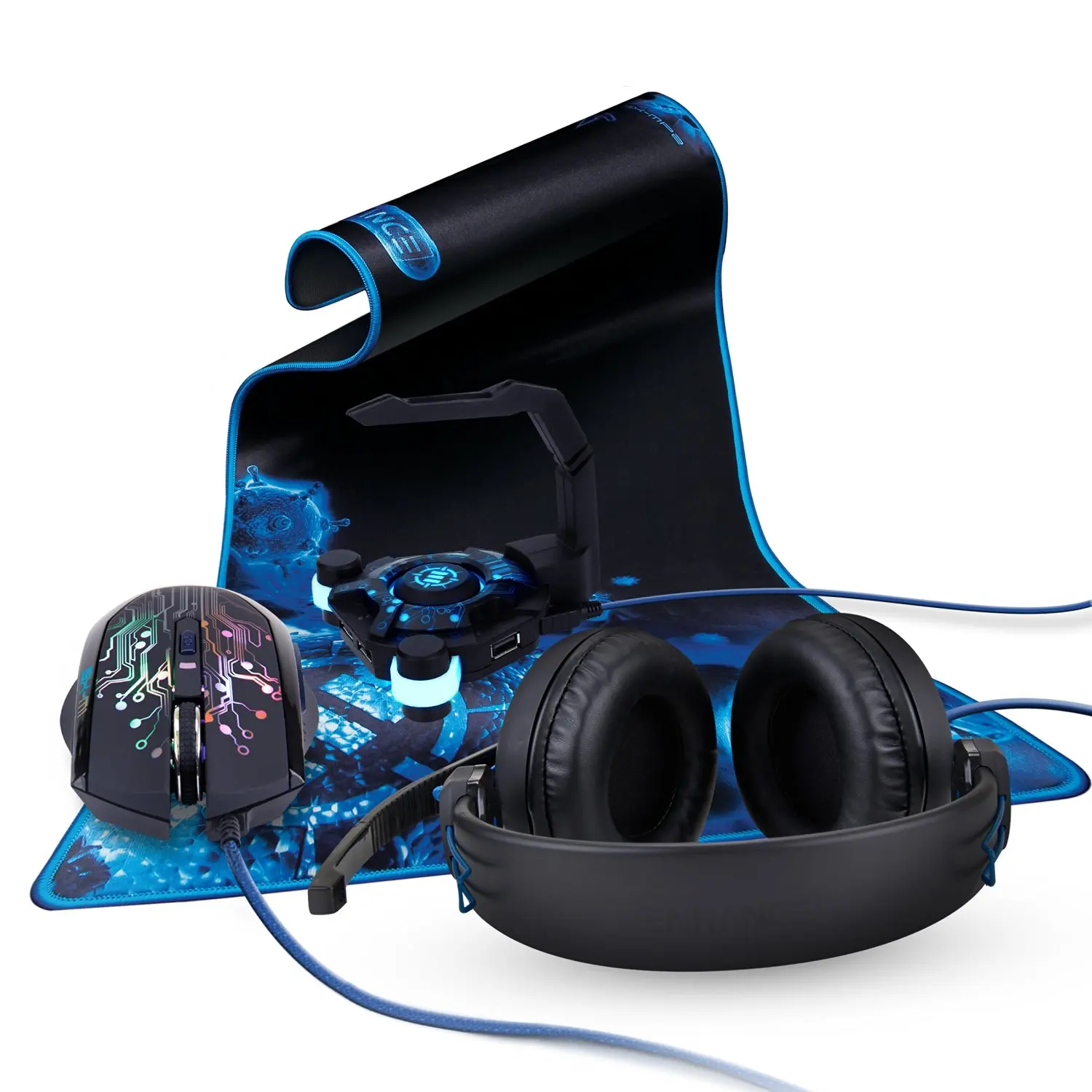 QUAD GAMING the mouse rock logitech,razer mouse bungee microsoft
