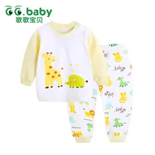 2016 Carácter Conjuntos de Ropa Para Niños Niños Chicas Camiseta Pantalones Recién Nacidos de Los Bebés Ropa Fijada Algodón Roupa Camisa Boy Bebes trajes