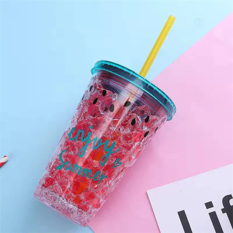 

Wholesale summer environmentally friendly cold drink cup is not easy to break juice cup, White,yellow,red