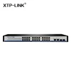 24 port poe switch with gigabit RJ45/SFP for cctv camera ip cameras
