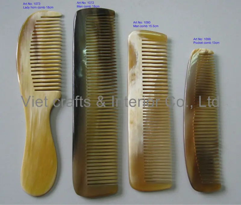 buffalo horn comb