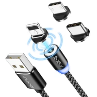 

Free Shipping RAXFLY High Quality Magnetic Charger USB Cable Magnet Charge Cable Micro USB Type C Cable