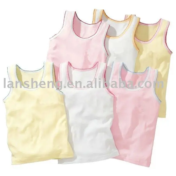 
Cute and Comfortable infant wear cotton baby vest baby clothing vest 