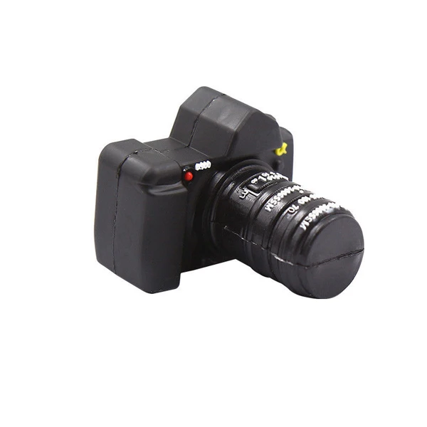 Creative PVC Cartoon Camera USB 2.0 Flash Drive Storage Photographers Gift - ANKUX.COM