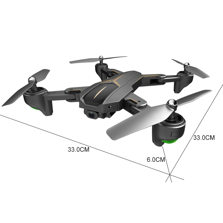 2.4g Rc Drone With Gps 720p 5g Wifi Wide Angle Hd Camera Foldable Fpv