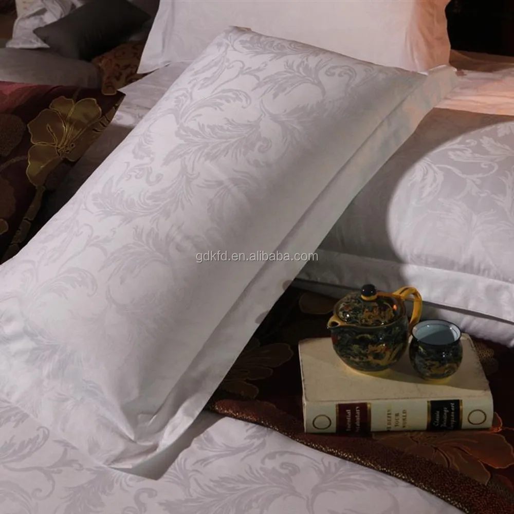 Quality Jacquard Hotel Duvet Cover Set White Hotel Bedding Linens Buy