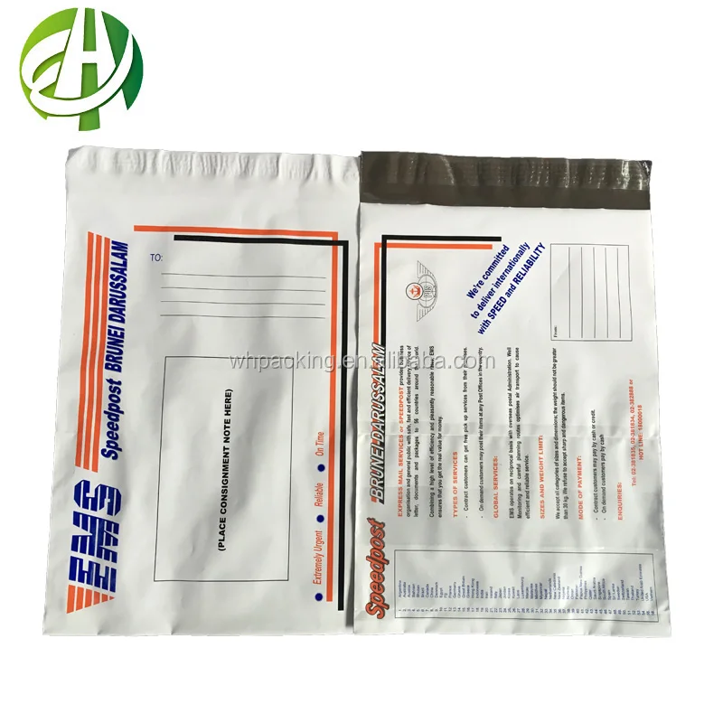 Tùy Chỉnh Thiết Kế Ems Giao Hàng Túi Ems Nhựa Express Túi Phong Bì Polybag  Chuyển Phát Nhanh Túi Với Pouch - Buy Nhựa Túi Express,Túi Phong Bì  Polybag,Chuyển Phát Nhanh Túi