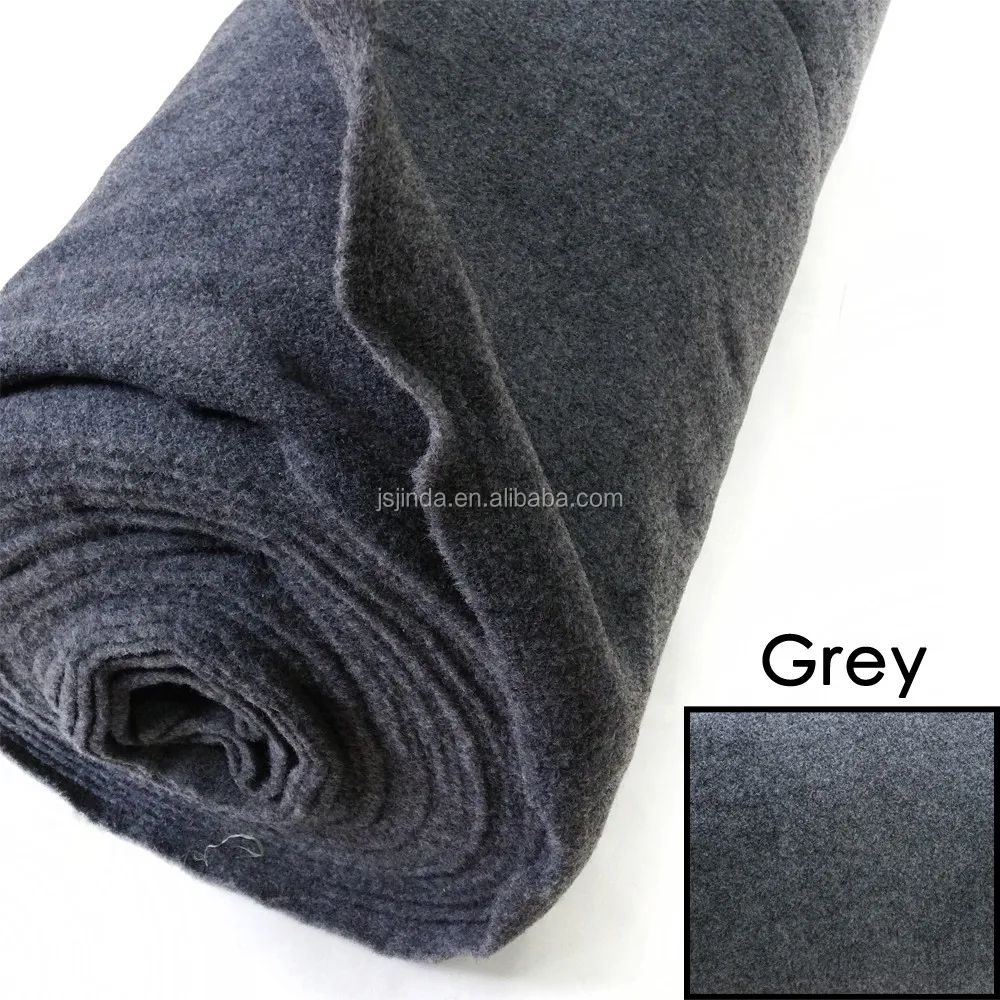 Grey 300gsm Non Woven Carpet Fabric For Speaker Box Nonwoven Speaker