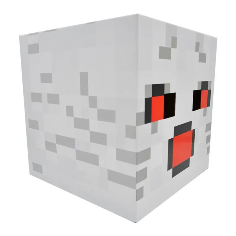 Buy Minecraft Paper Model Ghast Cardboard Masks Diy Full Head Cardboard Mask Best Gift For Children In Cheap Price On Alibaba Com