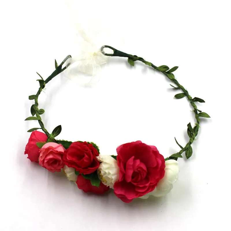 flower tiara headband