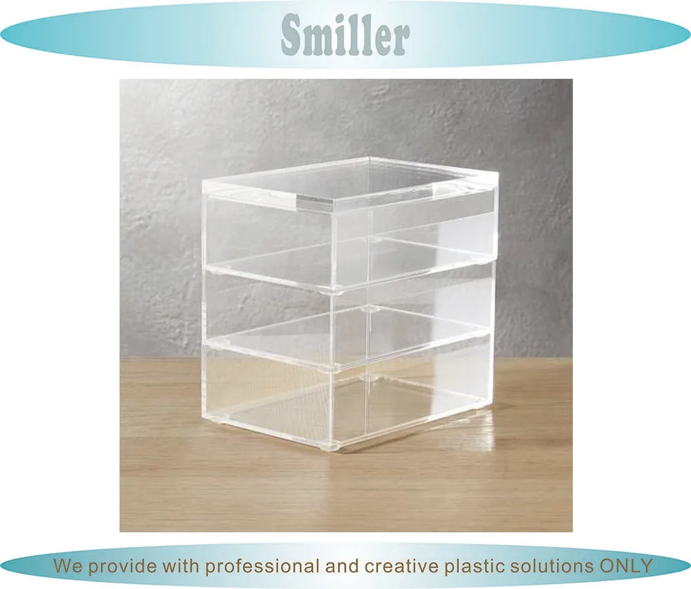 Rectangle Square Clear Acrylic Box With Printed Lid Buy Small Clear