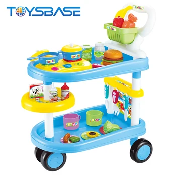 trolley kitchen set toy