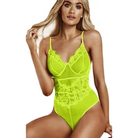 

Women Sexy Lace Bodysuit One Piece Lingerie Teddy Underwear