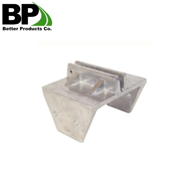 Outdoor Flared Style Stainless Steel Traffic Sign Mounting Brackets For