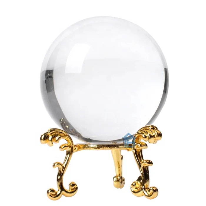 

Wholesale clear top k9 crystal glass decorative ball for home decor photography ball