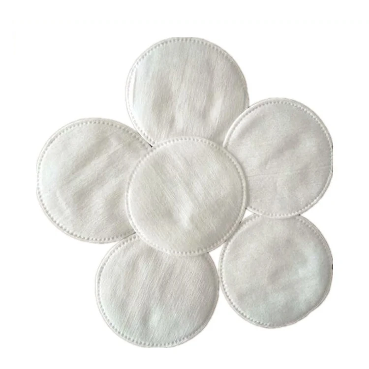 round cotton makeup pads