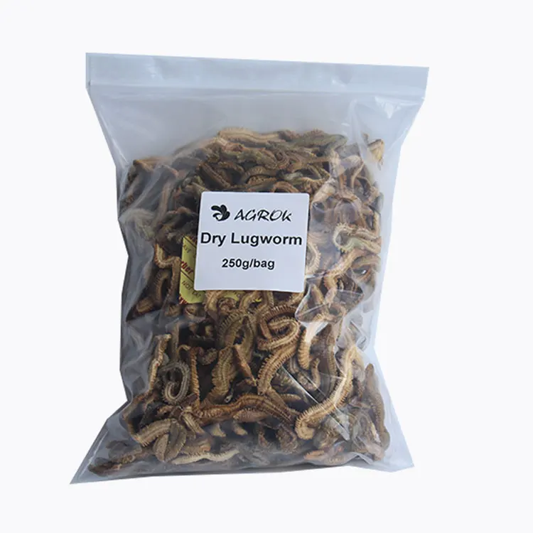 

Hot Sell Bulk Packing Dry Lugworm Fishing Bait Lure, Green