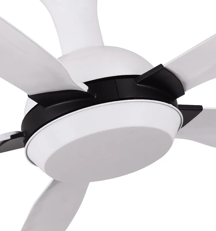 52 Inch White Color High Rpm Plastic Blade Malaysia Style Inverter